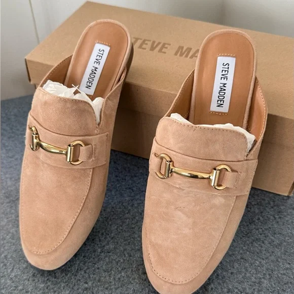 Fortunate Taupe Suede by Steve Madden - Picture 2 of 5